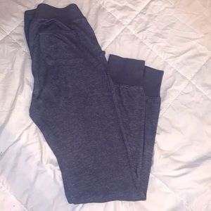 Navy blue sweatpants